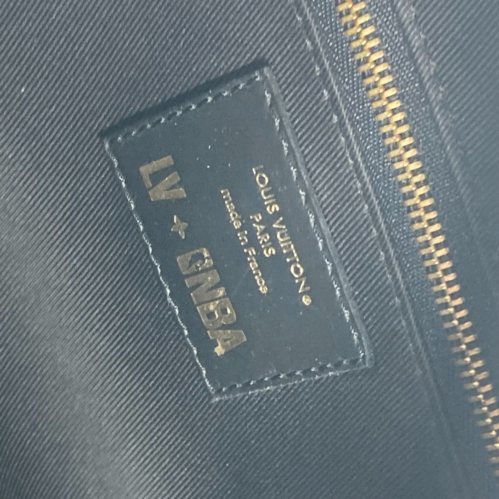 LOUIS VUITTON business bag M58515 leather black LV x NBA monogram cloak dopp kit