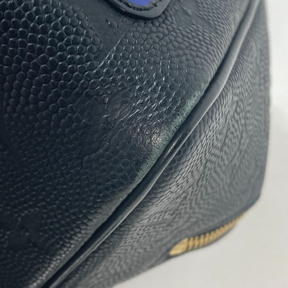 LOUIS VUITTON business bag M58515 leather black LV x NBA monogram cloak dopp kit