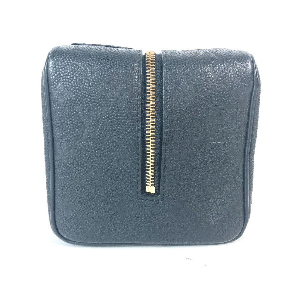 LOUIS VUITTON business bag M58515 leather black LV x NBA monogram cloak dopp kit