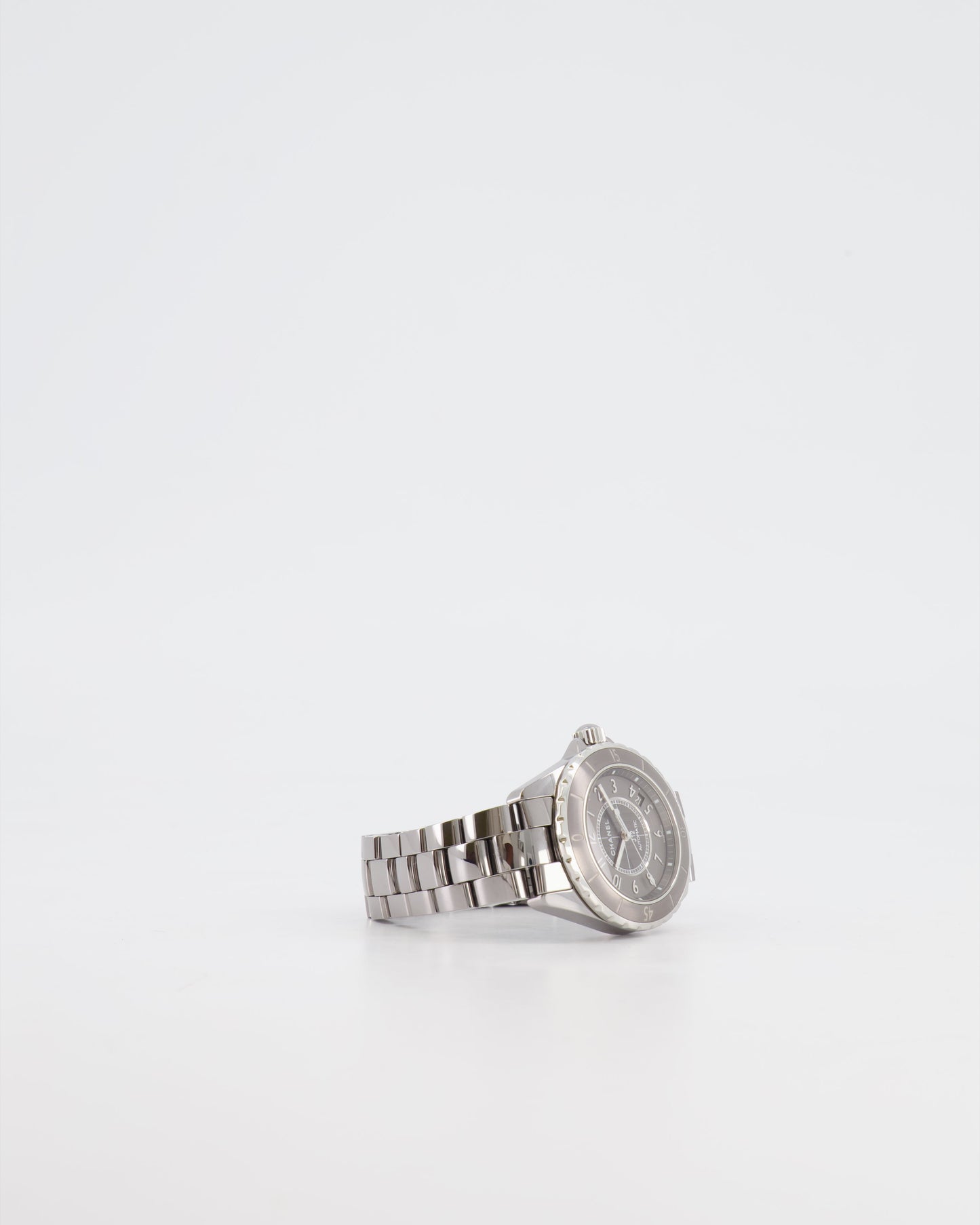 *FIRE PRICE* Chanel Silver Ceramic Steel J12 Watch 38mm RRP ¬£6,750