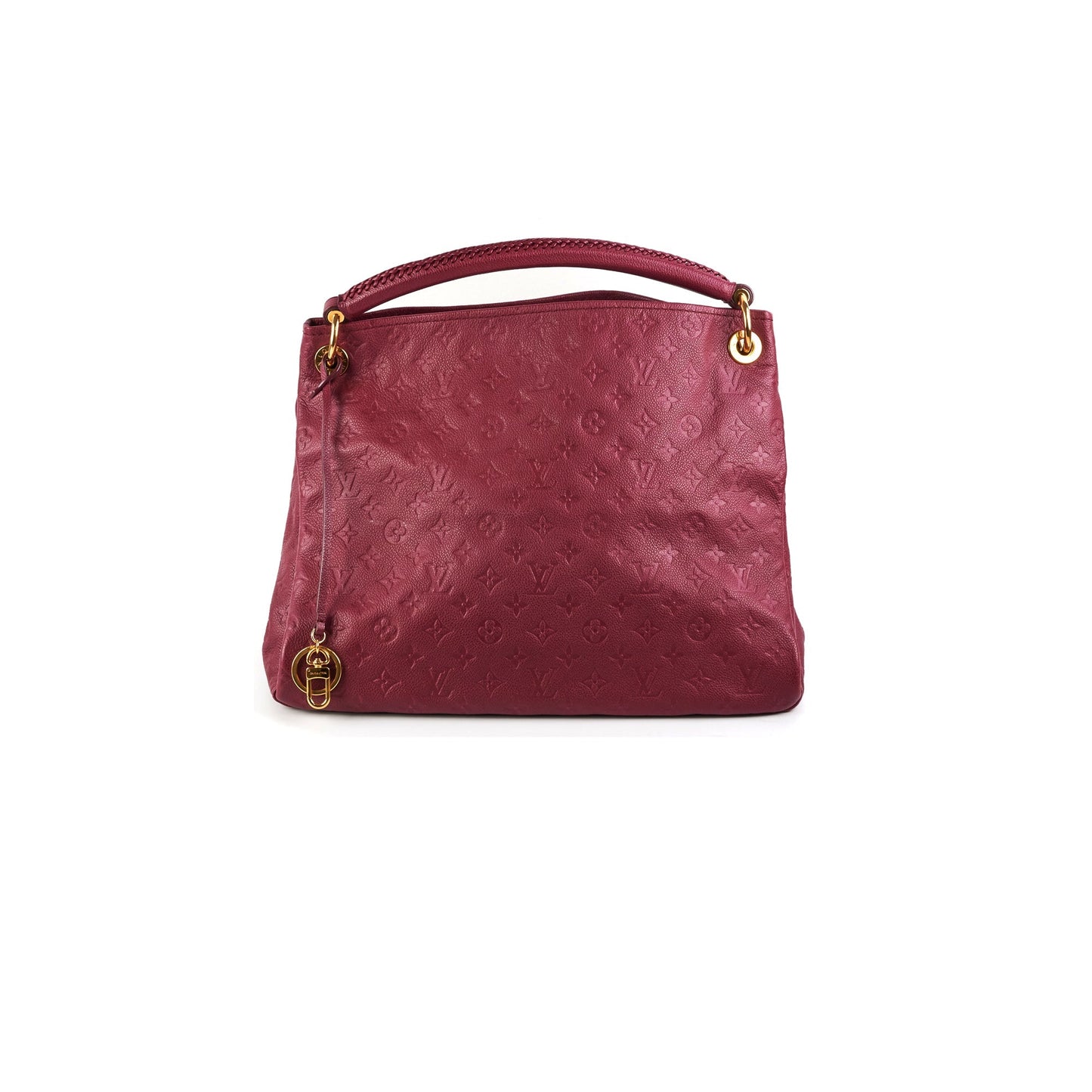 Louis Vuitton Artsy Burgundy MM Shoulder Bag