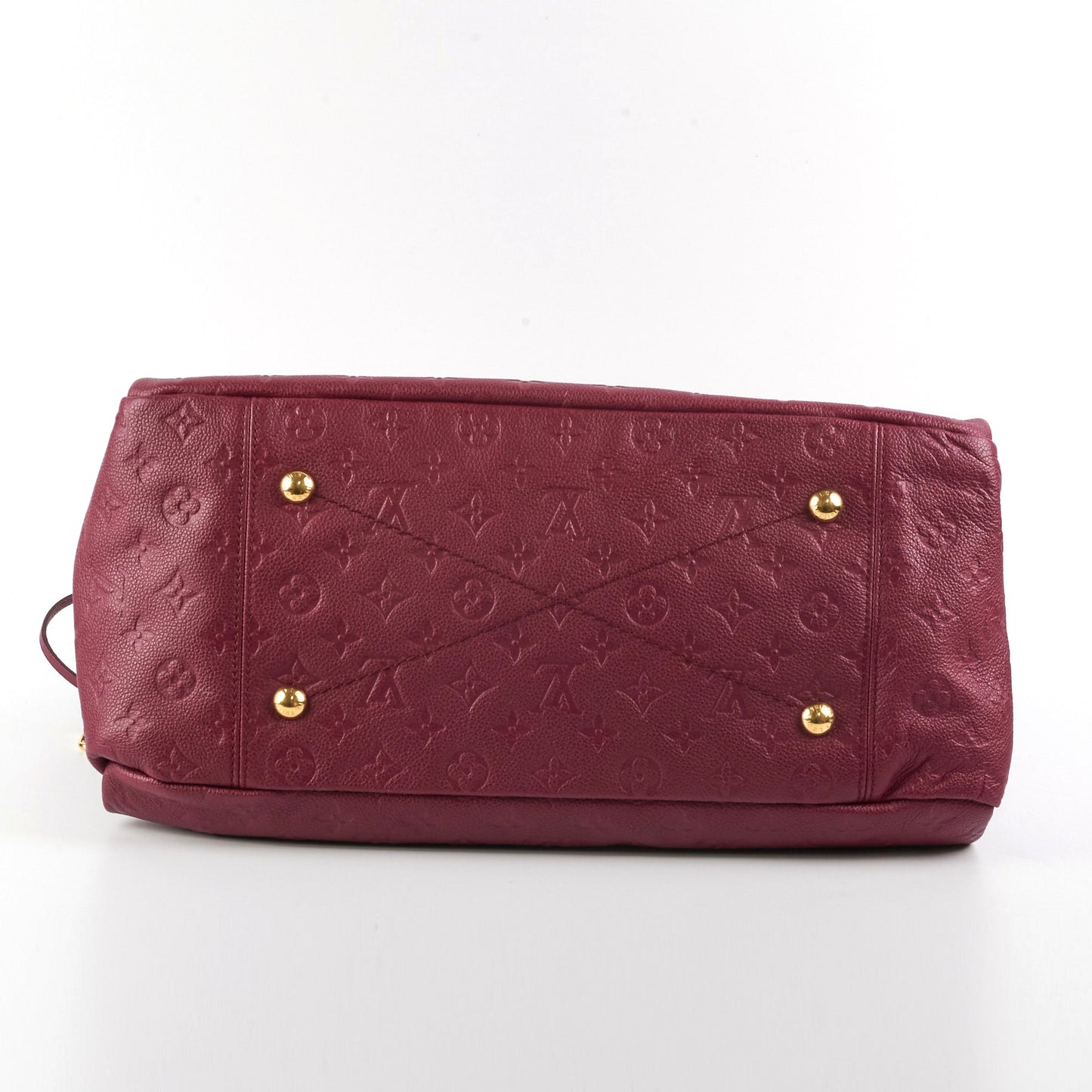 Louis Vuitton Artsy Burgundy MM Shoulder Bag