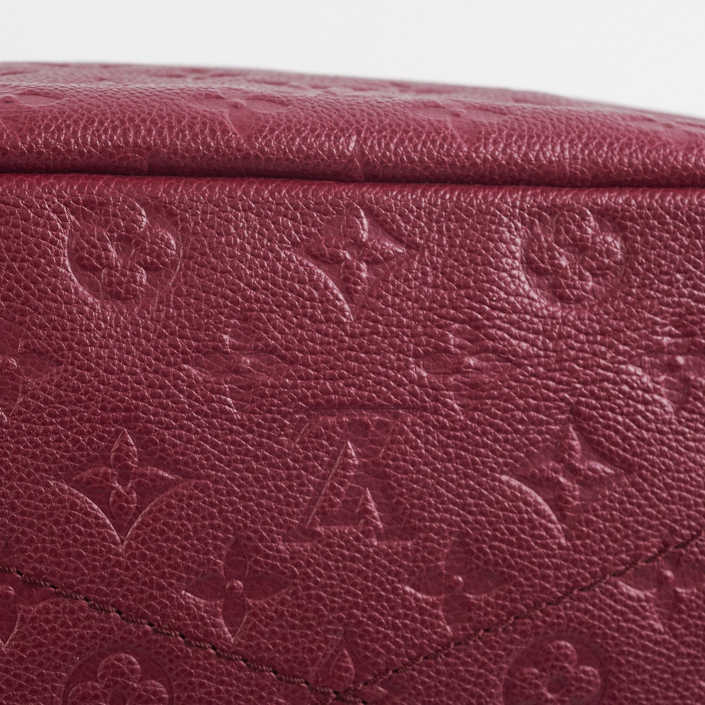 Louis Vuitton Artsy Burgundy MM Shoulder Bag