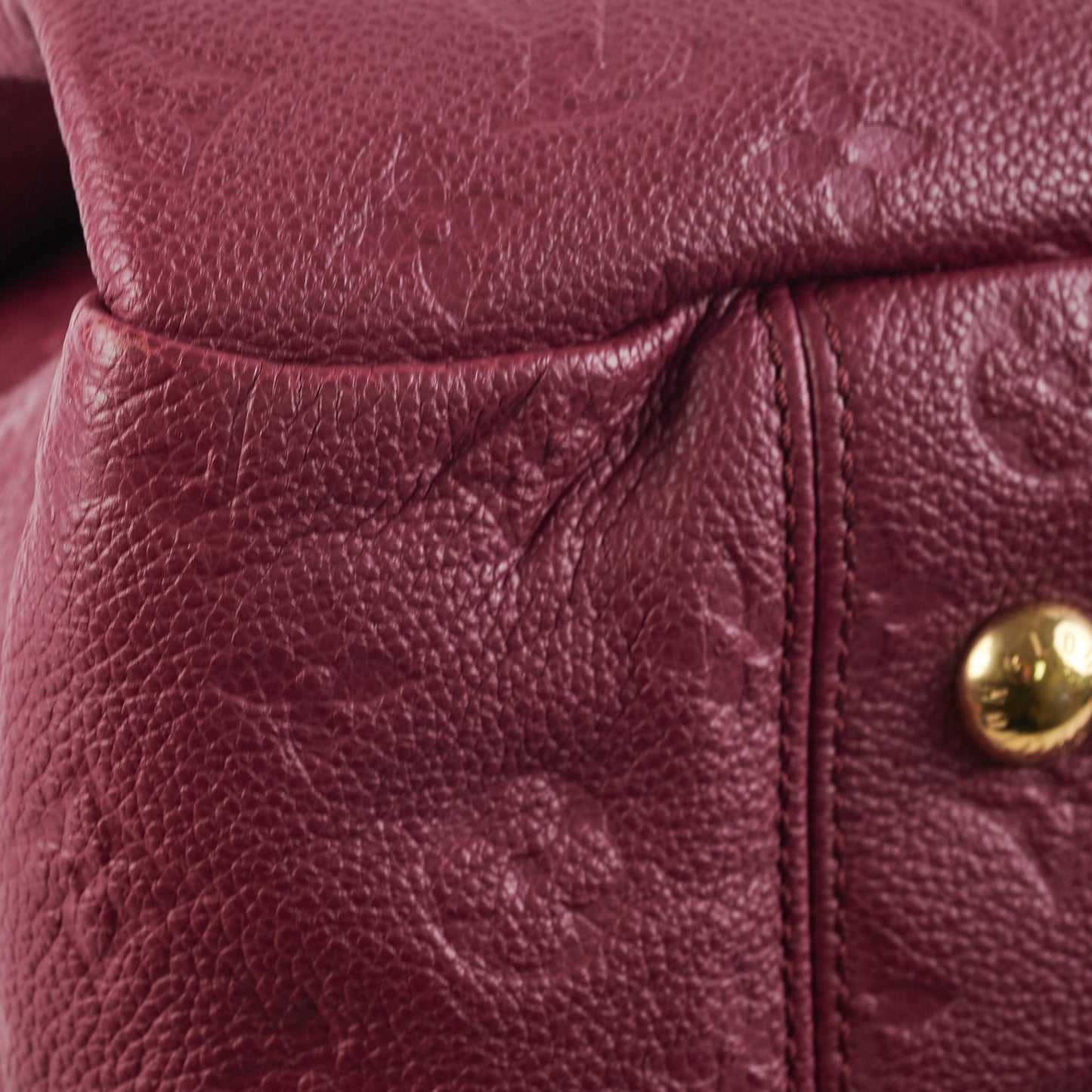 Louis Vuitton Artsy Burgundy MM Shoulder Bag