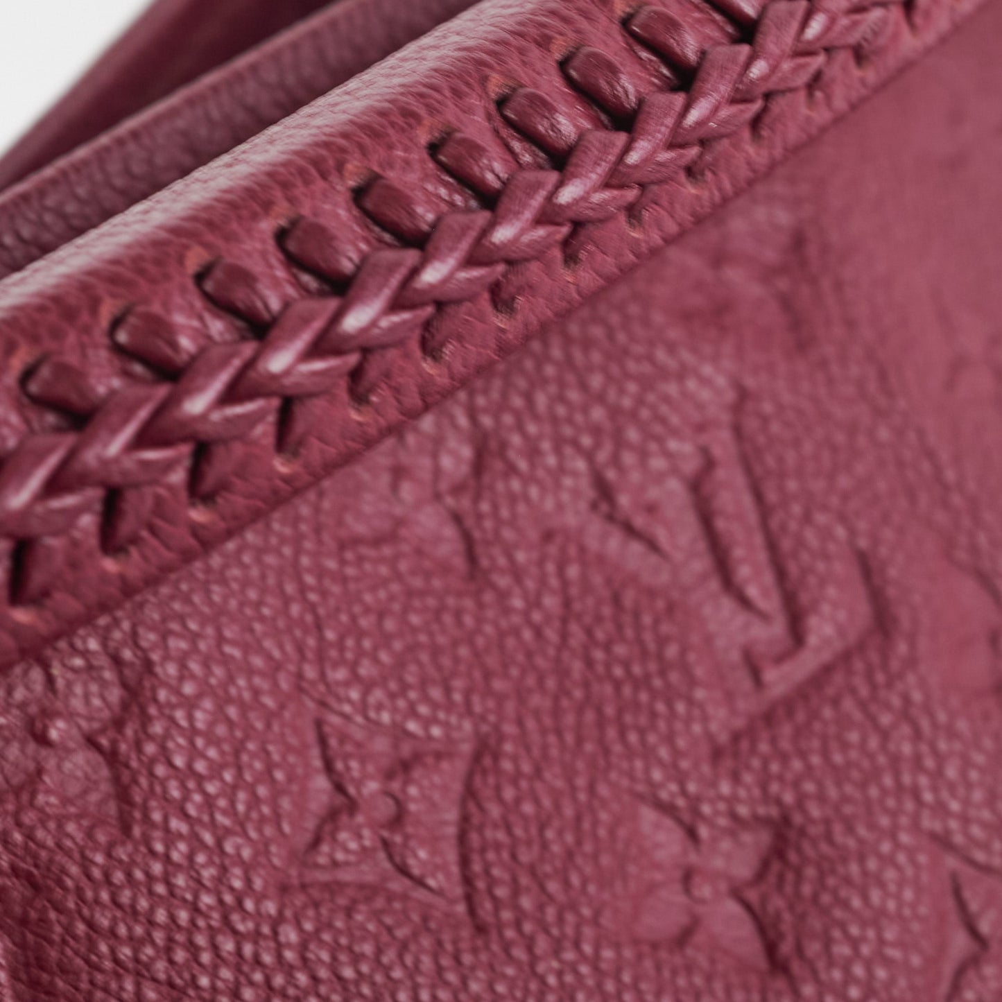 Louis Vuitton Artsy Burgundy MM Shoulder Bag