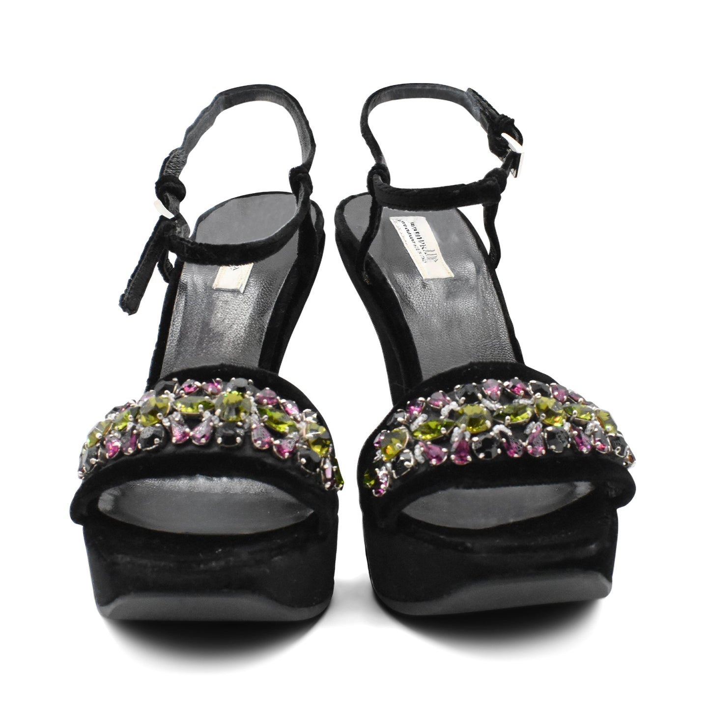 Prada Velvet Wedges - Women's 37