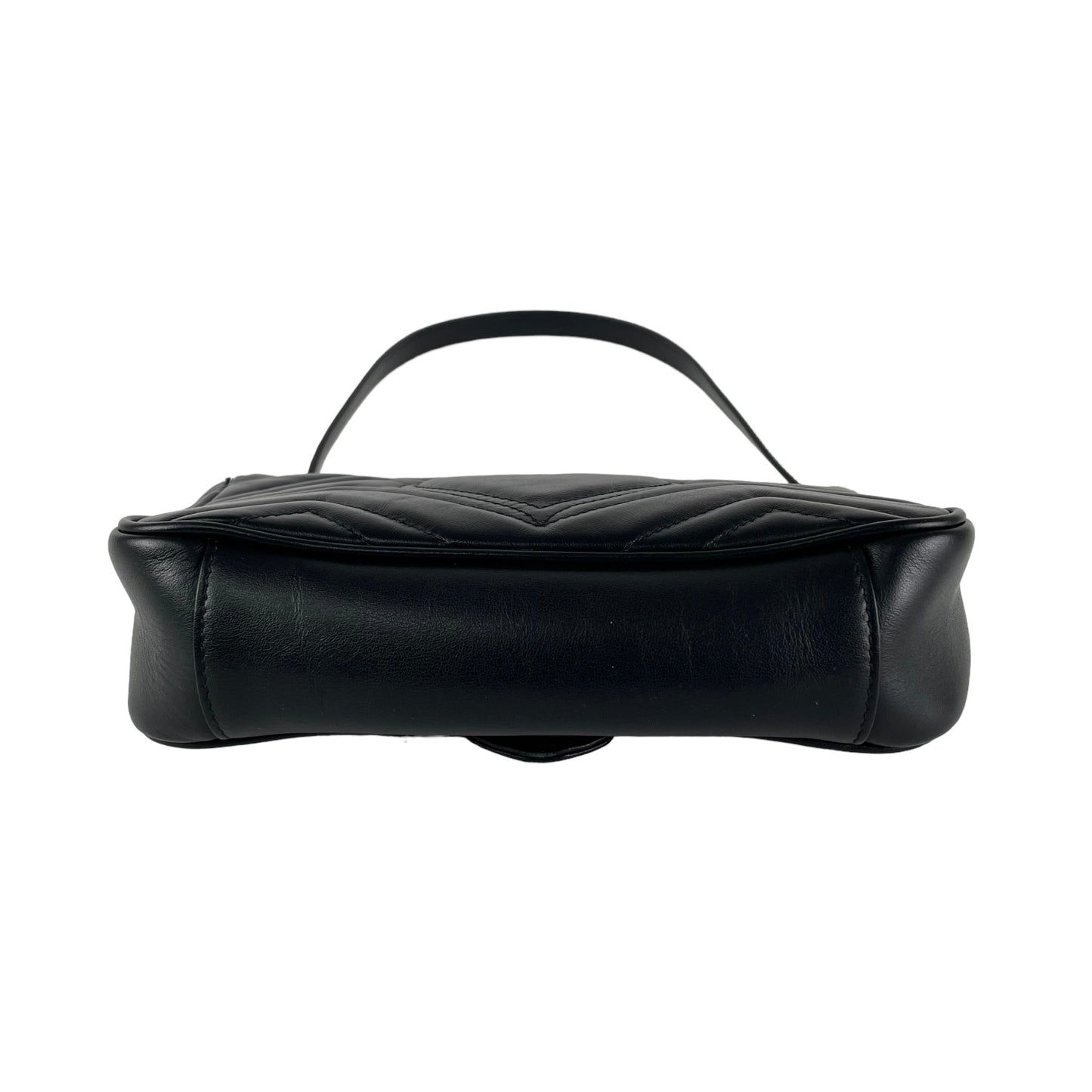 ITEM 29 - Gucci Marmont Matelasse Mini Black Crossbody Bag