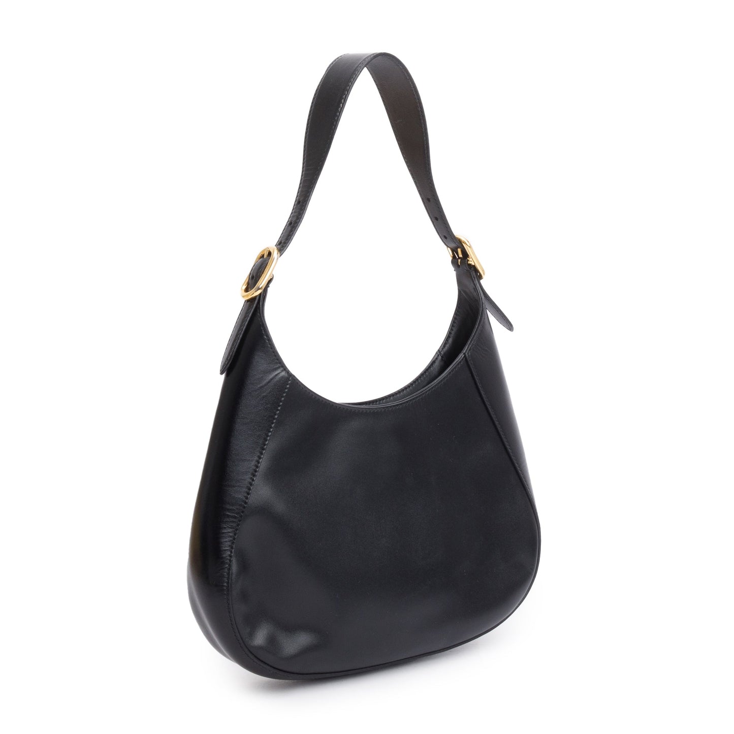 Prada Black Box Calf Leather Cleo Bag