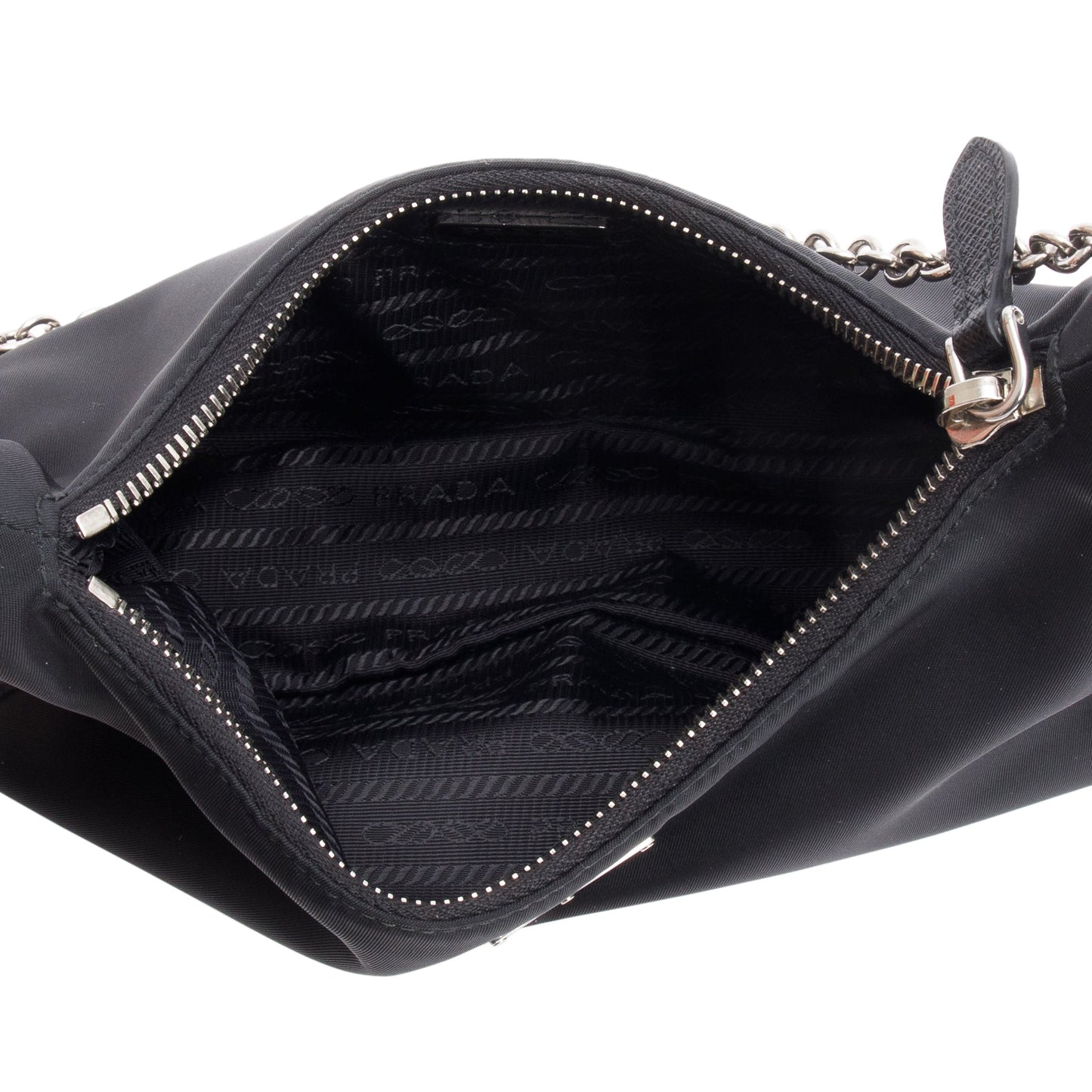 Prada Black Re-Edition 2005 Re-Nylon Shoulder Bag