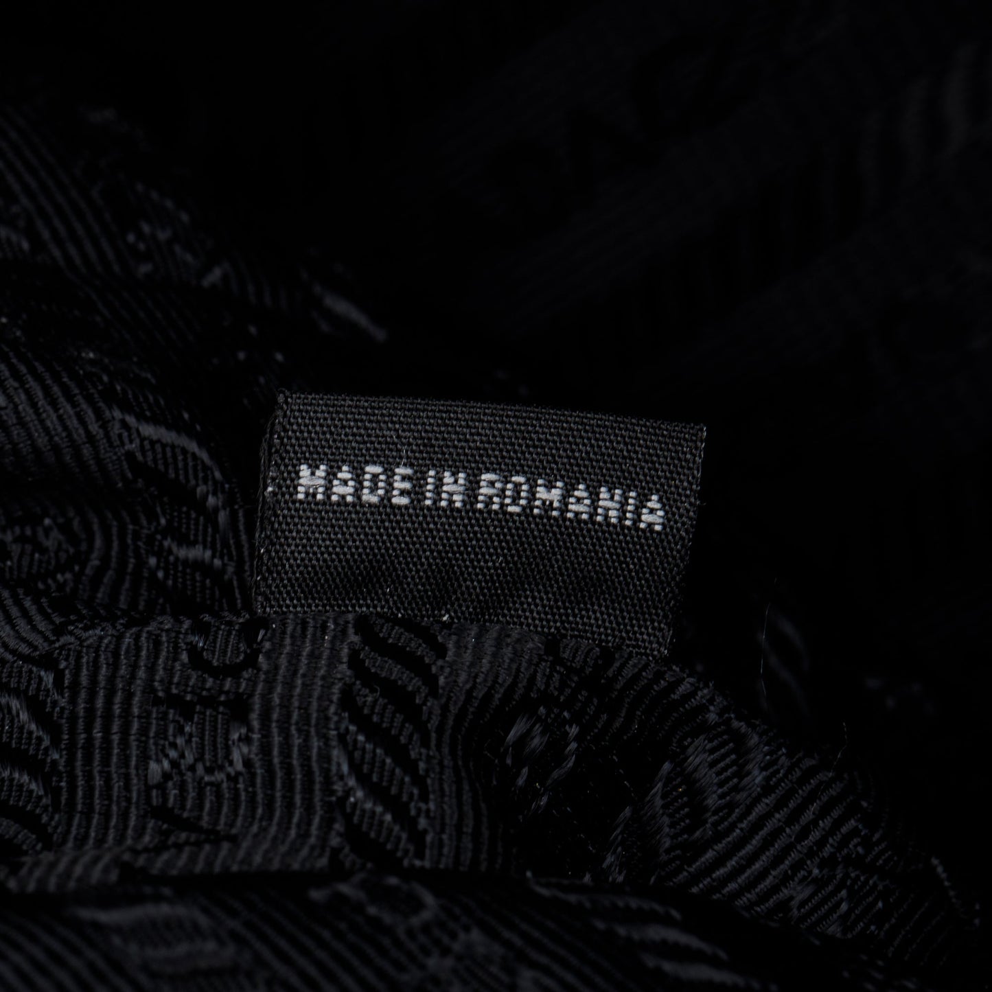 Prada Black Saffiano Leather-Trimmed Tessuto Nylon Shoulder Bag