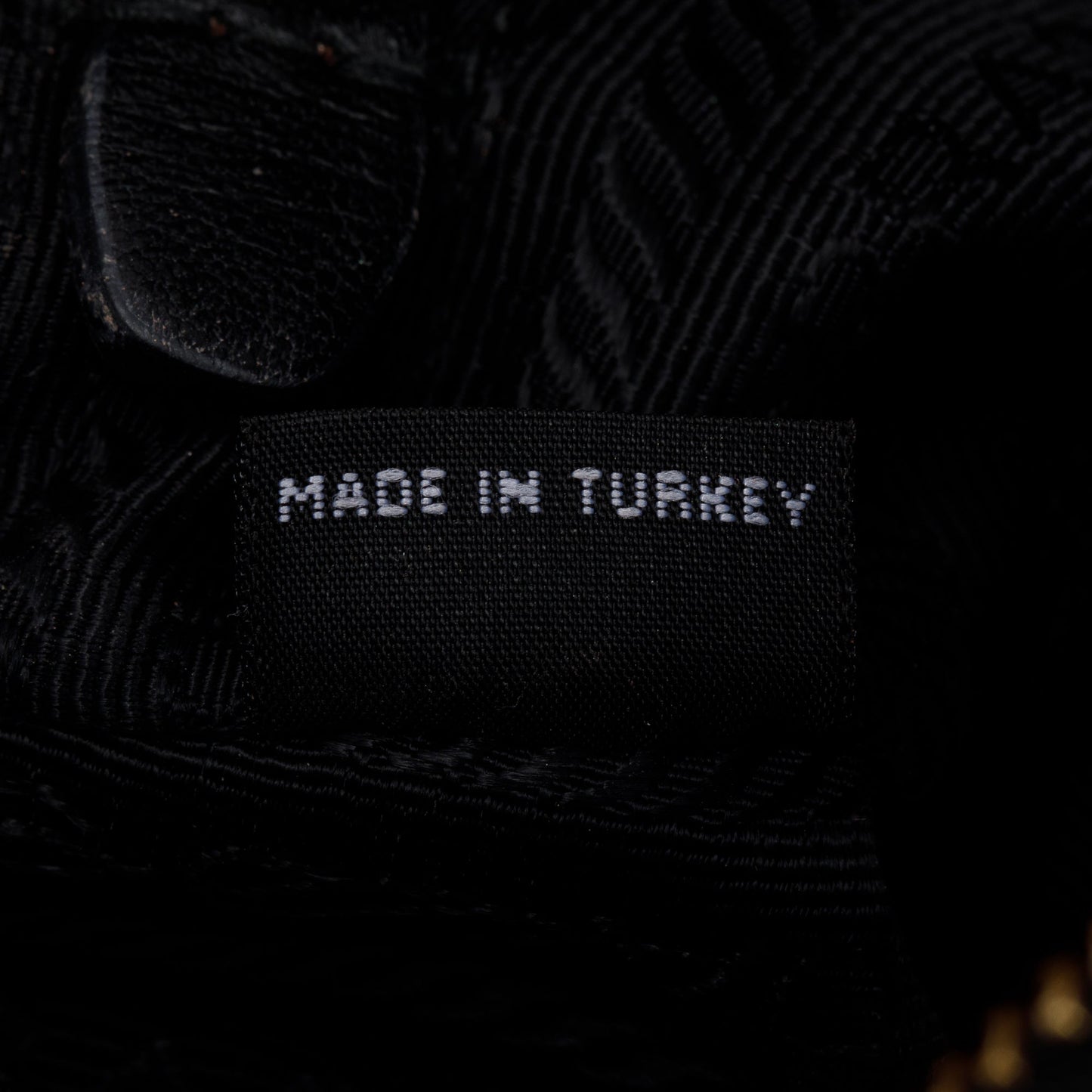 Prada Black Tessuto Nylon Gaufre Crossbody Bag