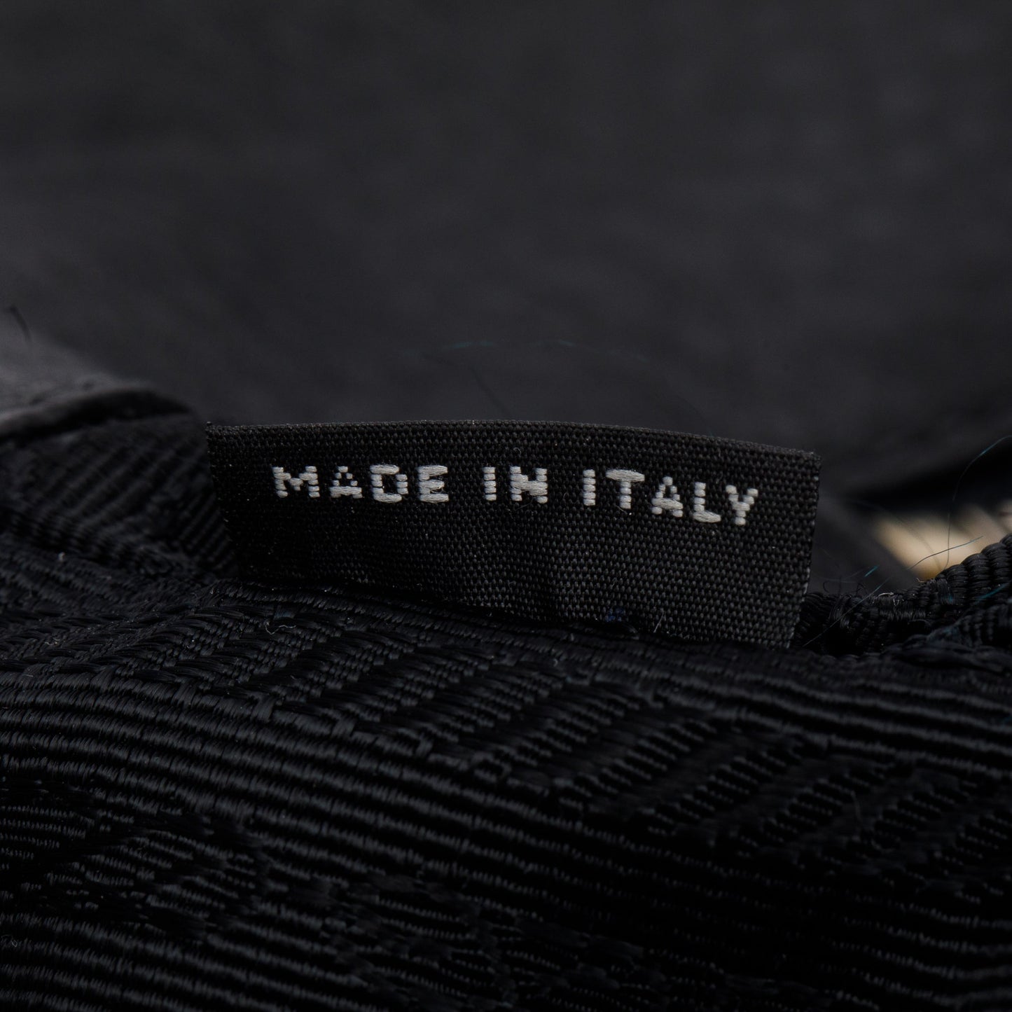 Prada Black Vitello Daino Leather Shoulder Bag