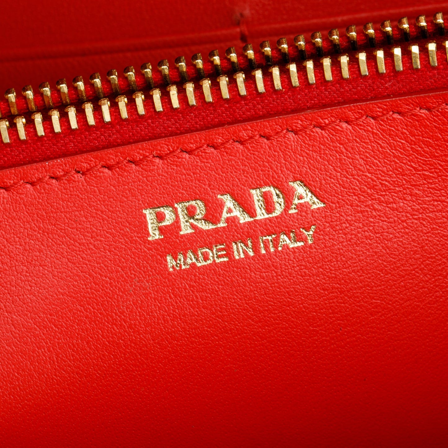 Prada Black Vitello Move Leather Continental Wallet