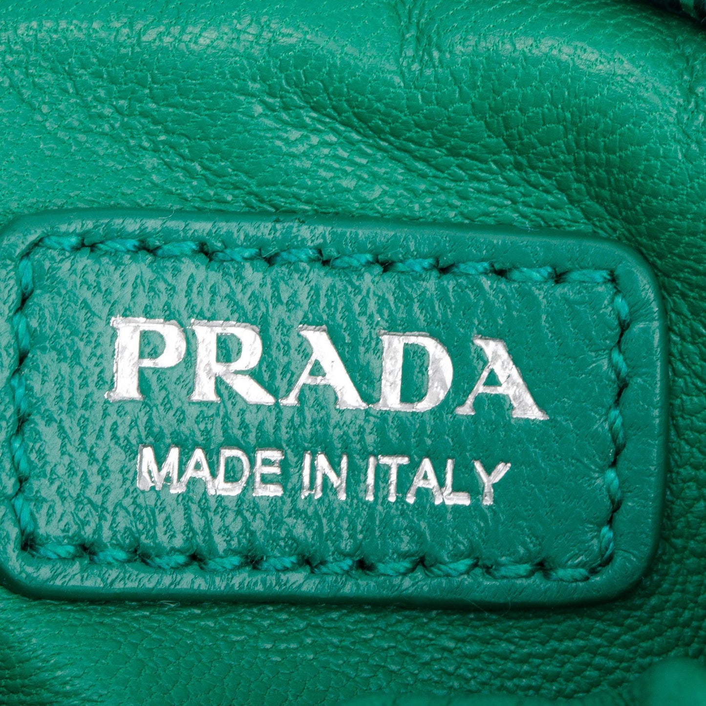 Prada Green Padded Nappa Leather Re-Edition 2005 Shoulder Bag