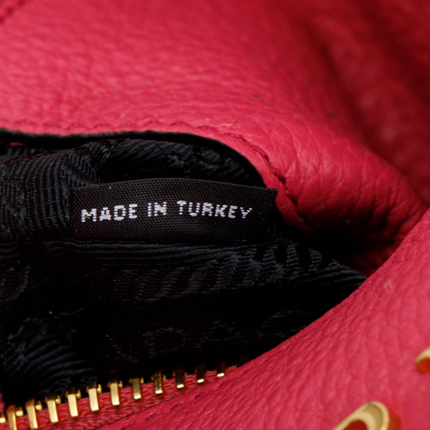 Prada Pink Vitello Phenix Logo Crossbody Bag