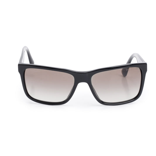 Prada SPR19S Black Acetate Square Sunglasses