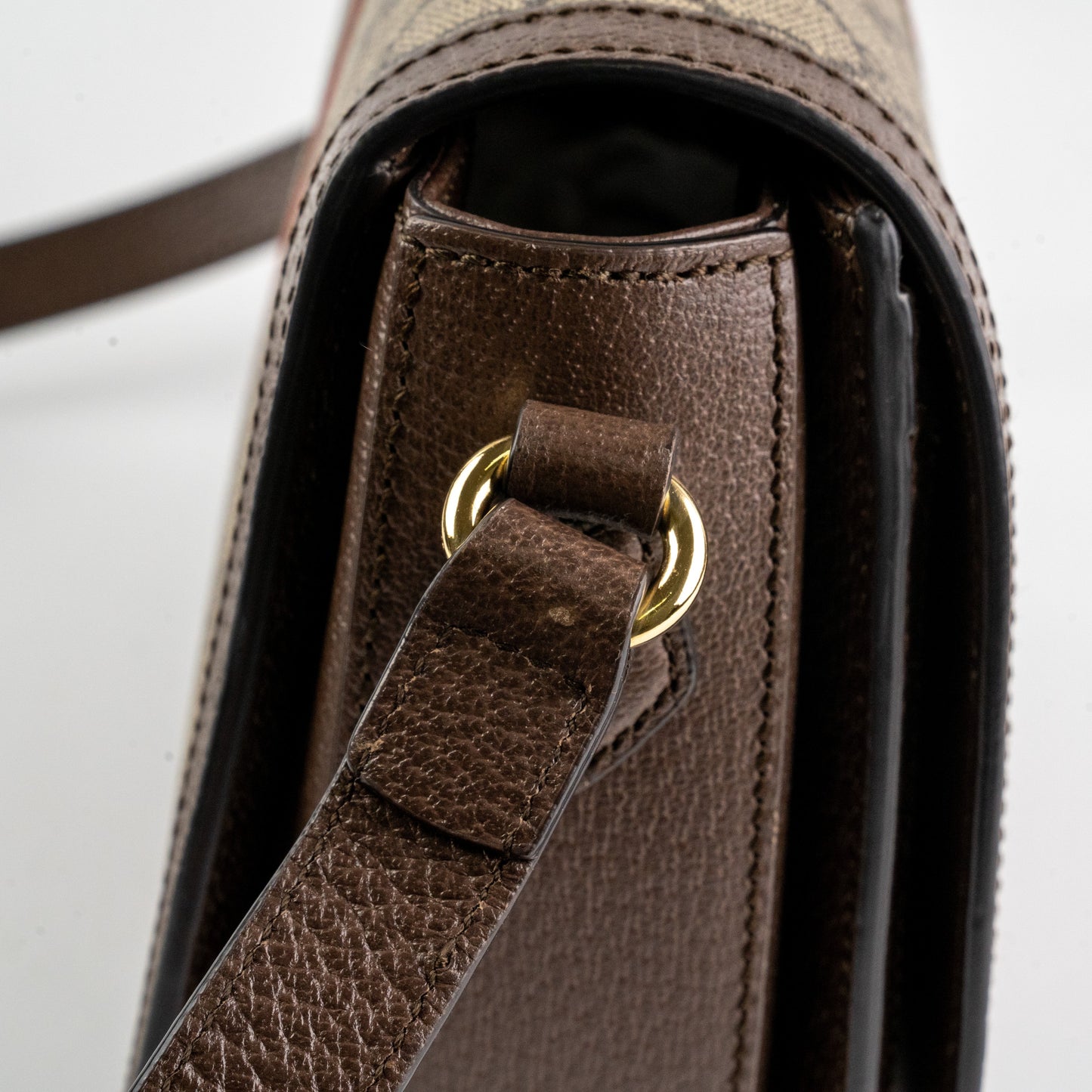 ITEM 17 - Gucci Ophidia Saddle Flap Monogram
