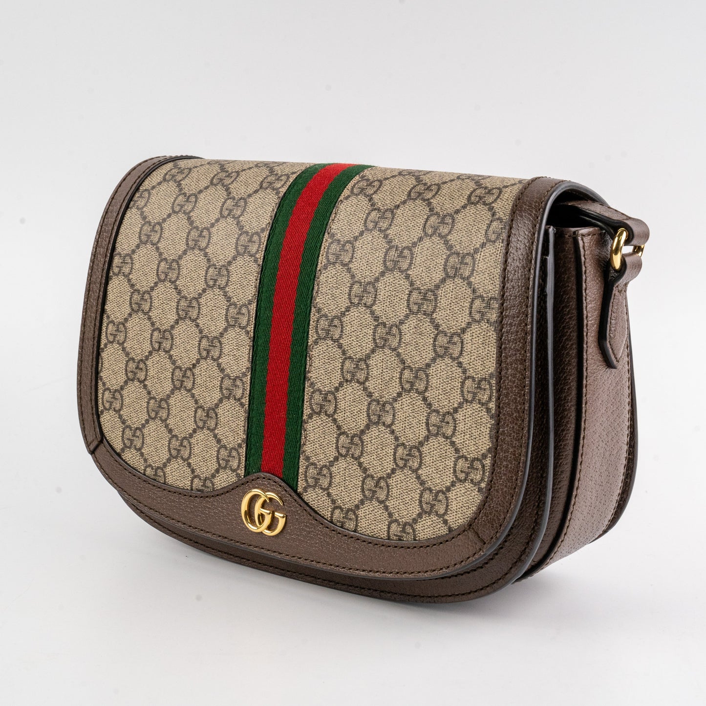 ITEM 17 - Gucci Ophidia Saddle Flap Monogram