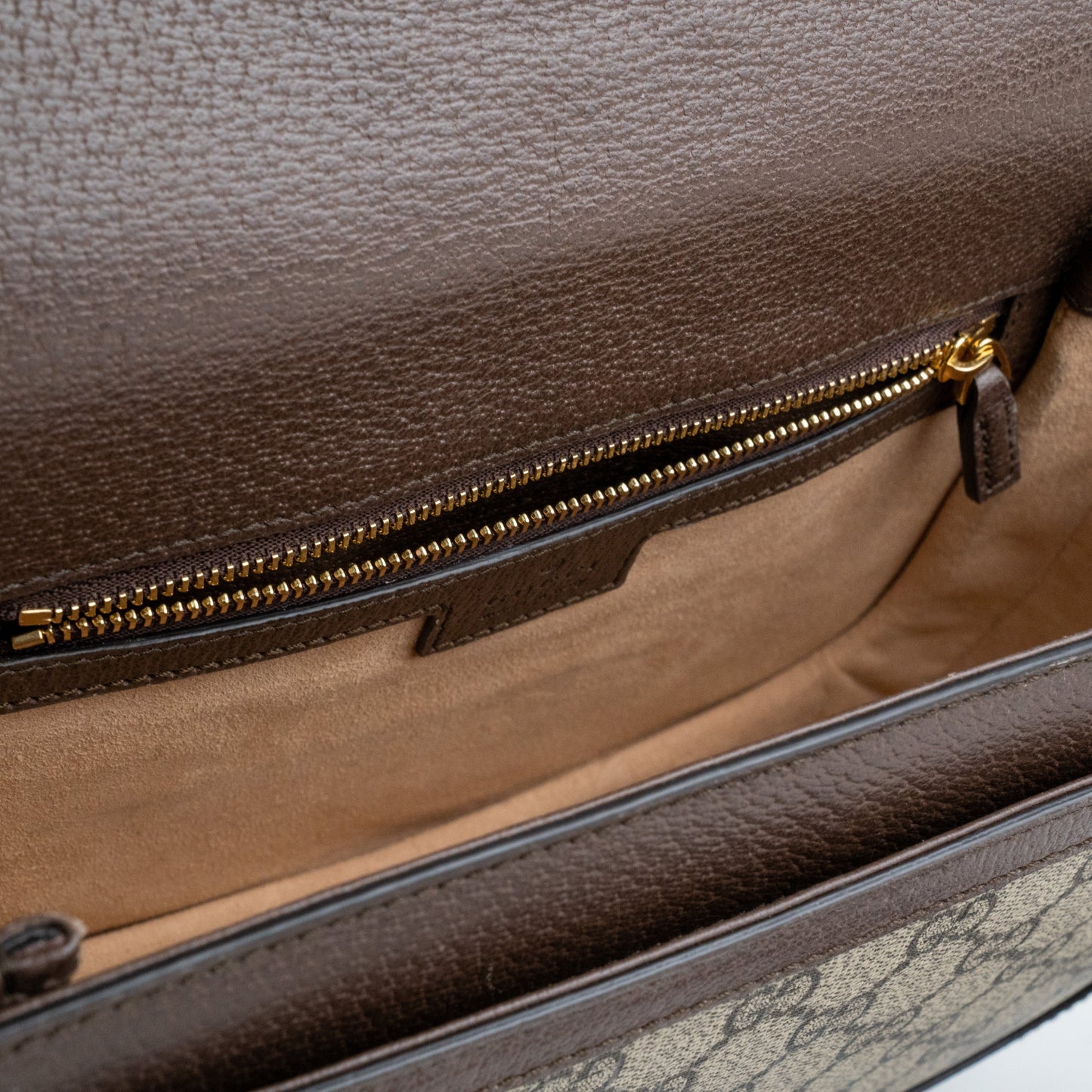 ITEM 17 - Gucci Ophidia Saddle Flap Monogram