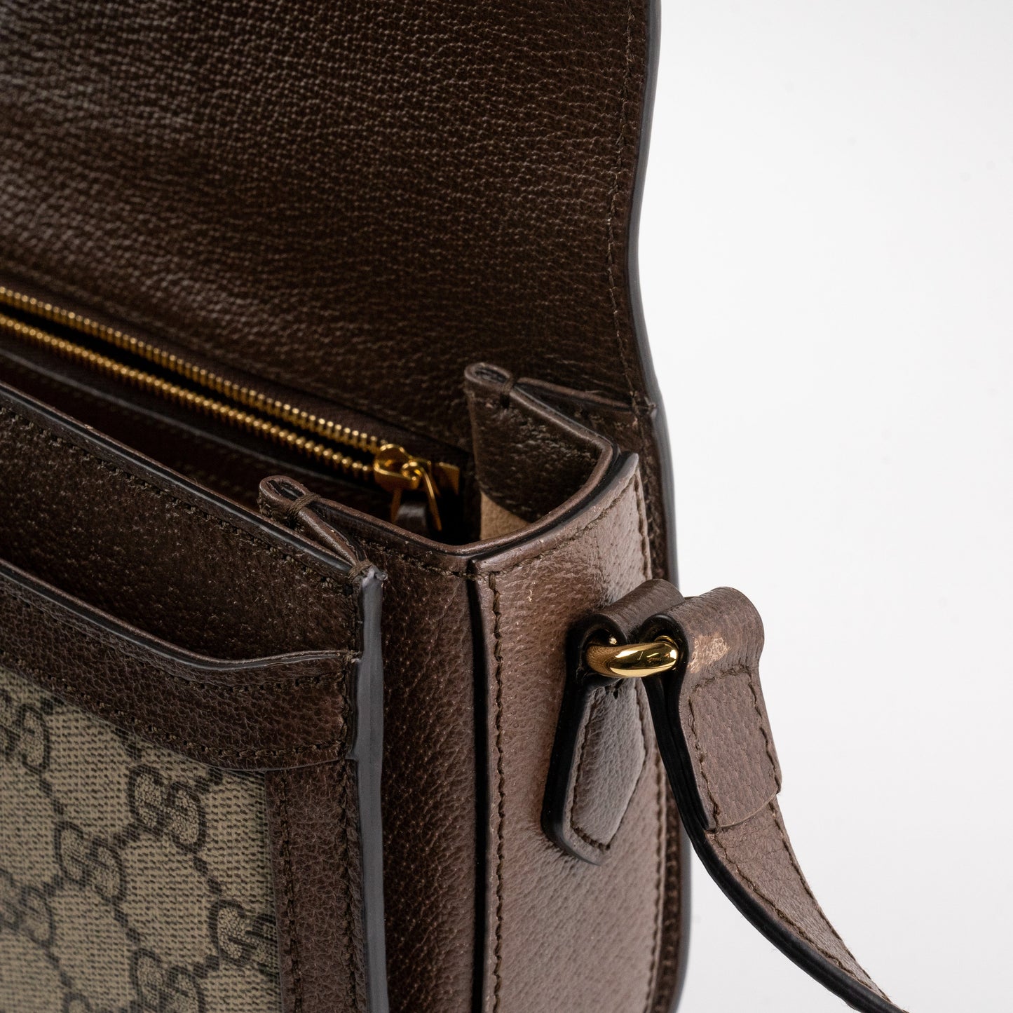 ITEM 17 - Gucci Ophidia Saddle Flap Monogram