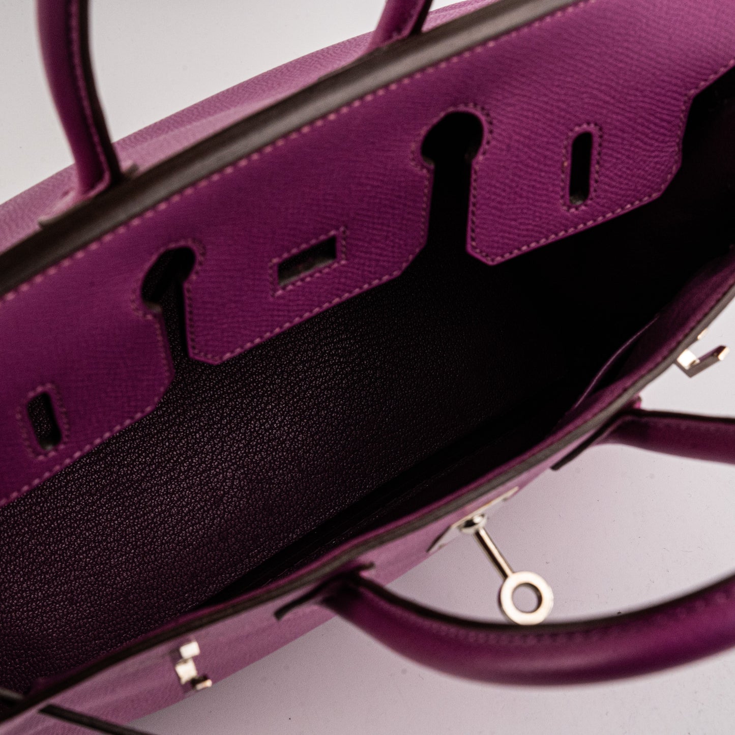 ITEM 34 - Hermes Birkin 25 Epsom Cyclamen Bag - Stamp I Square