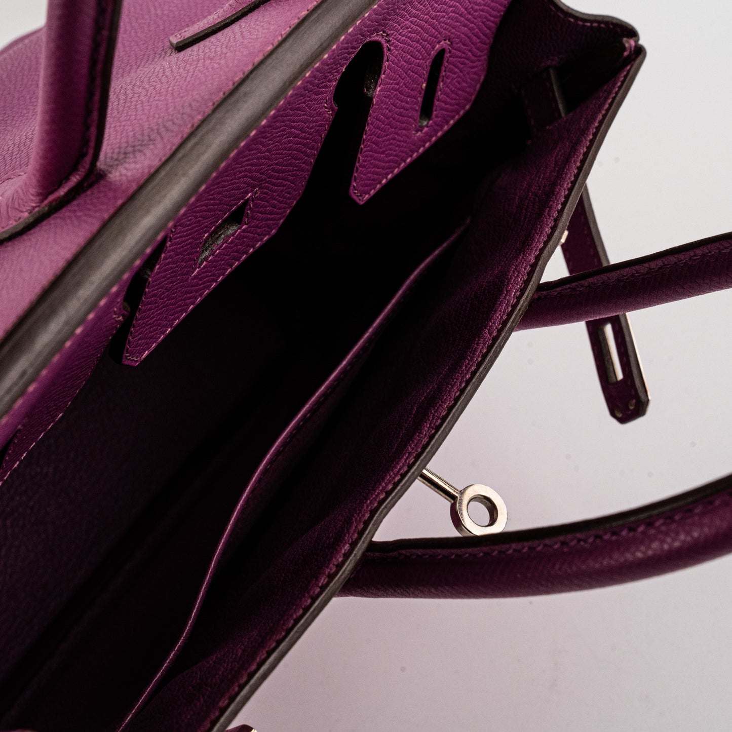 ITEM 34 - Hermes Birkin 25 Epsom Cyclamen Bag - Stamp I Square