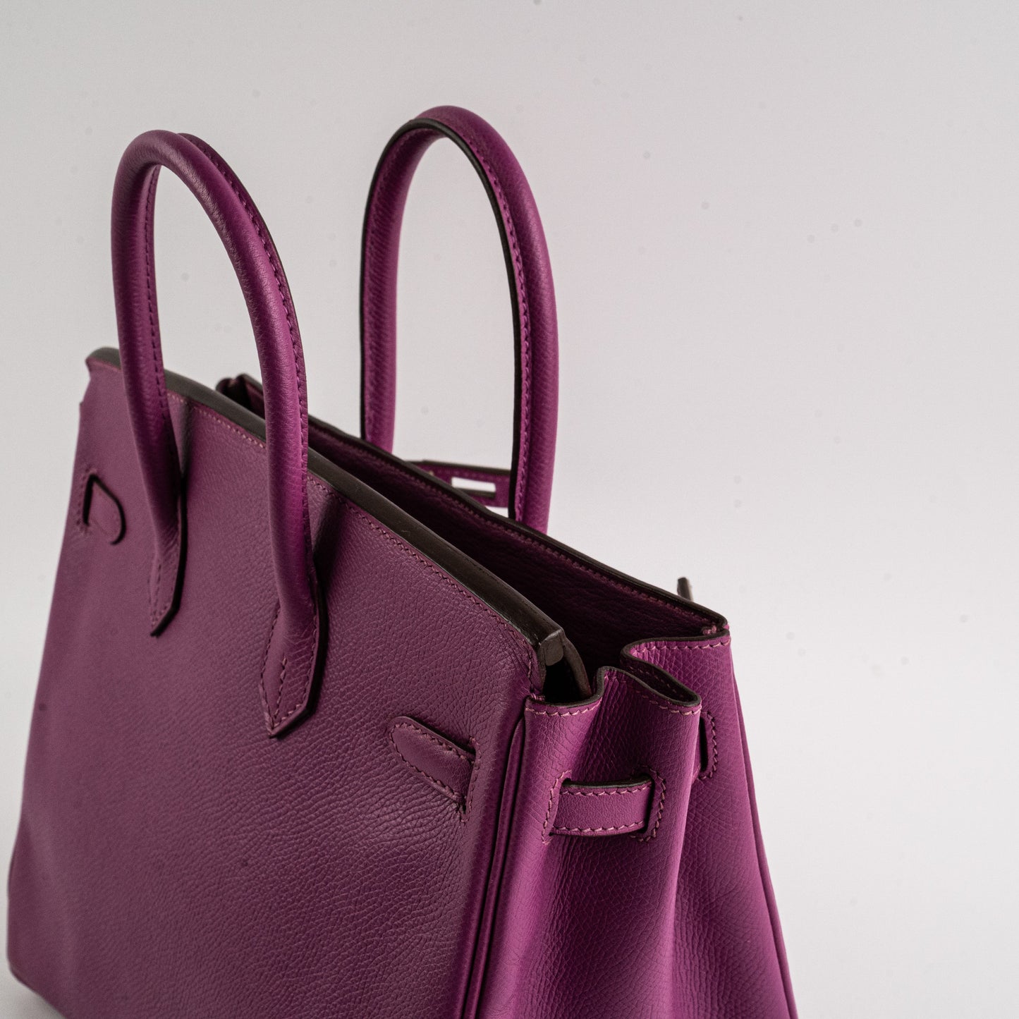 ITEM 34 - Hermes Birkin 25 Epsom Cyclamen Bag - Stamp I Square