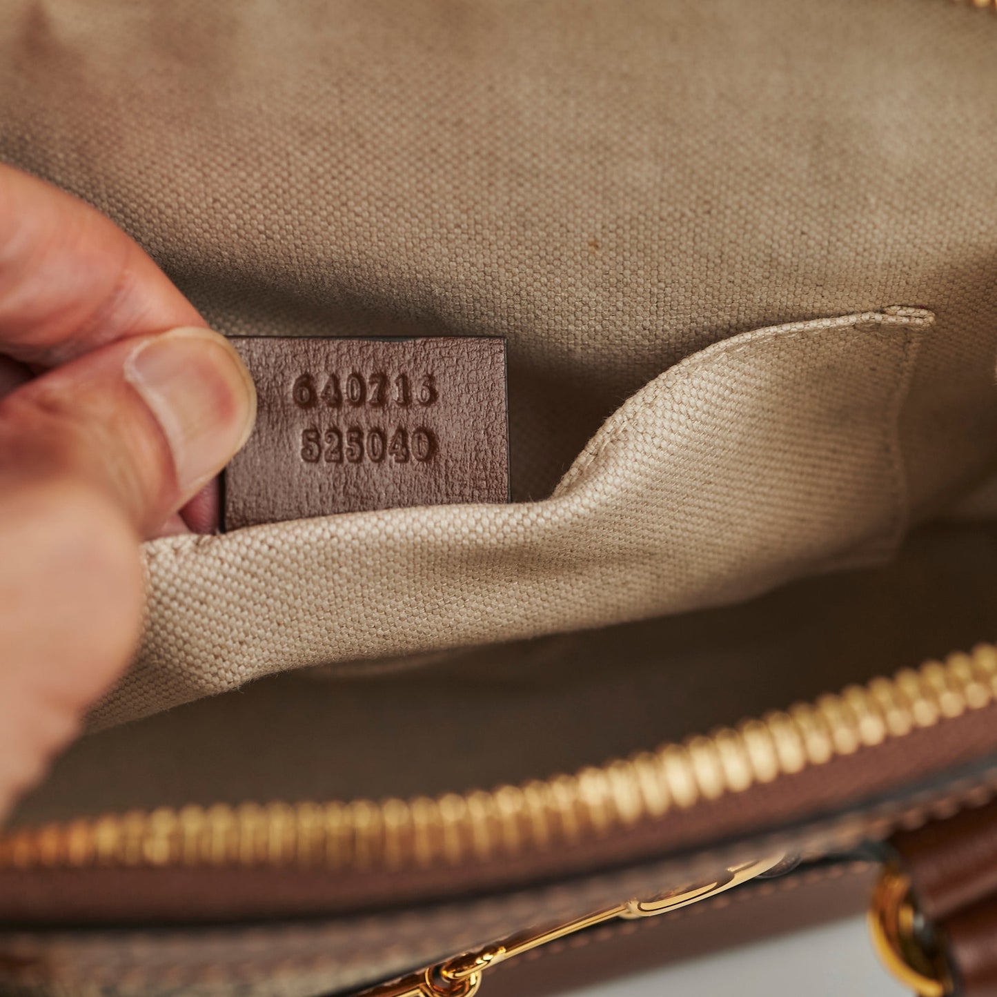 ITEM 10 - Gucci Mini Top Handle Horsebit 1955