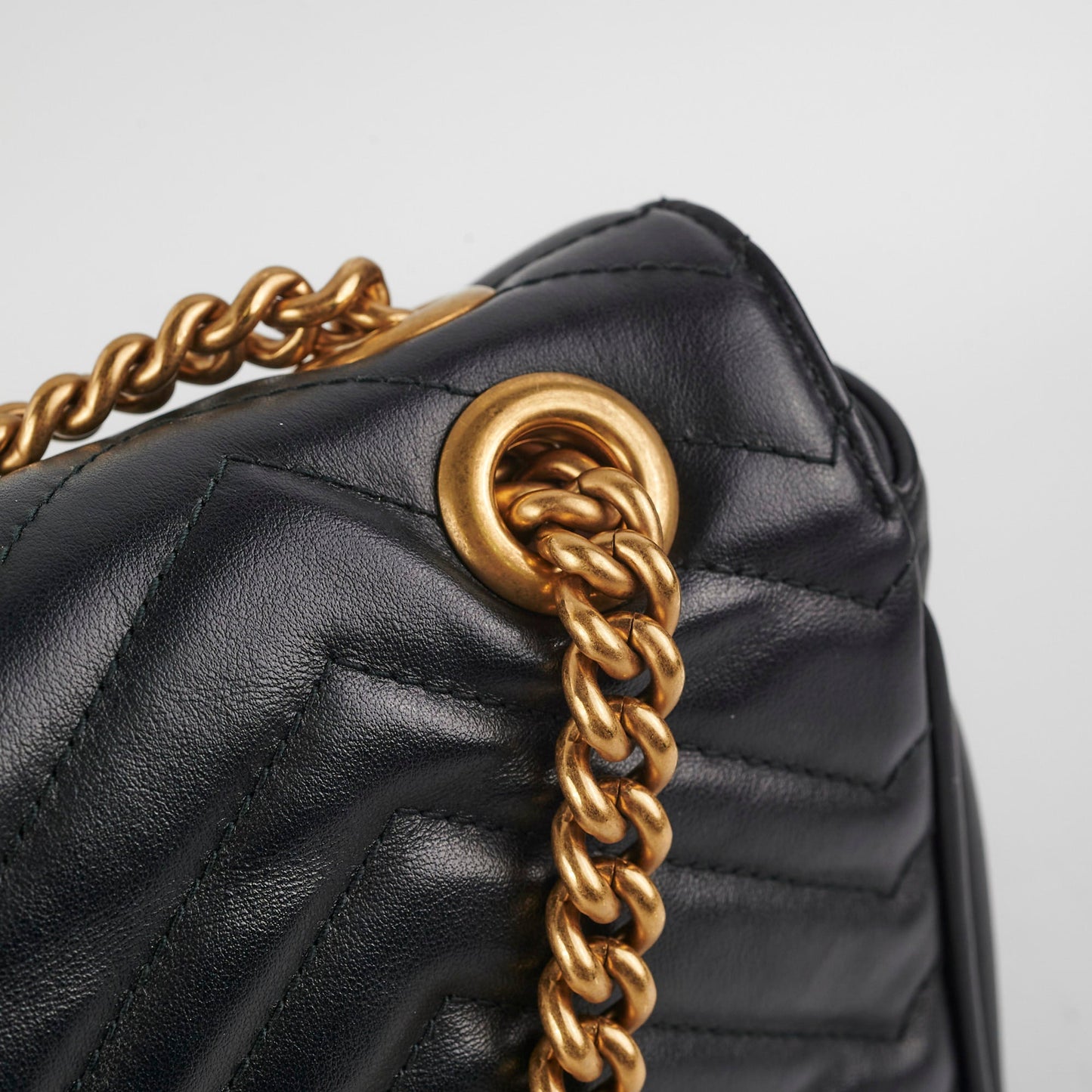 HOLD Gucci Marmont Small Black Shoulder Bag
