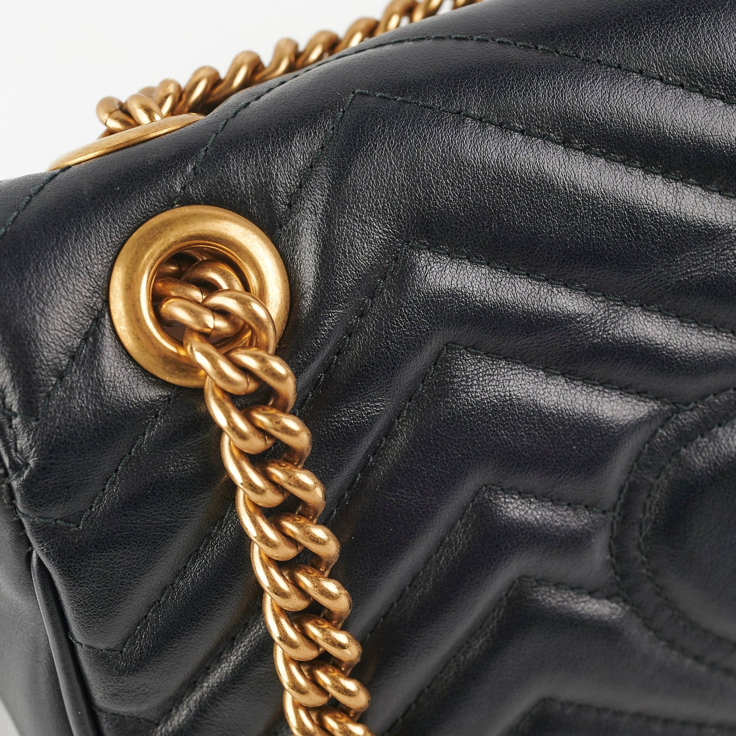 HOLD Gucci Marmont Small Black Shoulder Bag