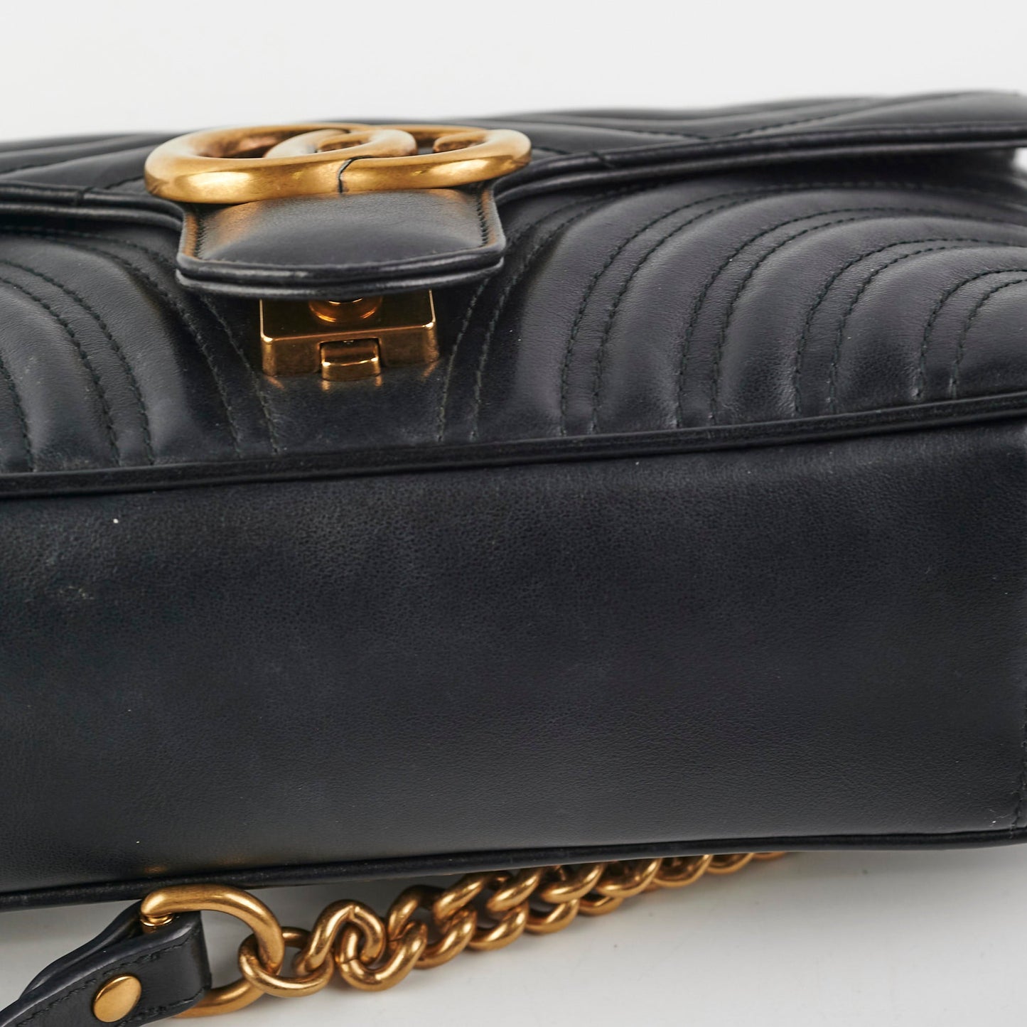HOLD Gucci Marmont Small Black Shoulder Bag