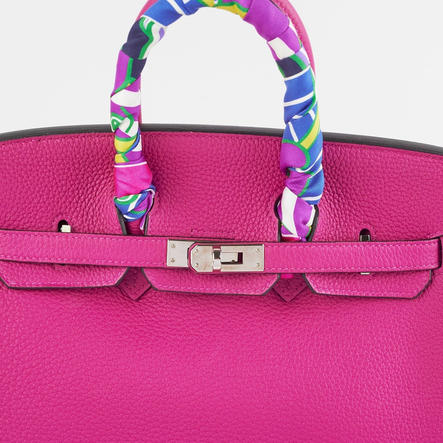 ITEM 35 - Hermes Birkin 25 Togo Rose Poupre - D Stamp