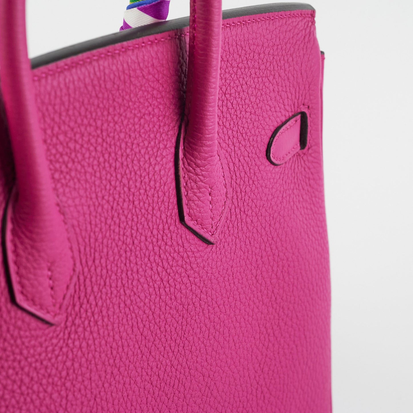 ITEM 35 - Hermes Birkin 25 Togo Rose Poupre - D Stamp