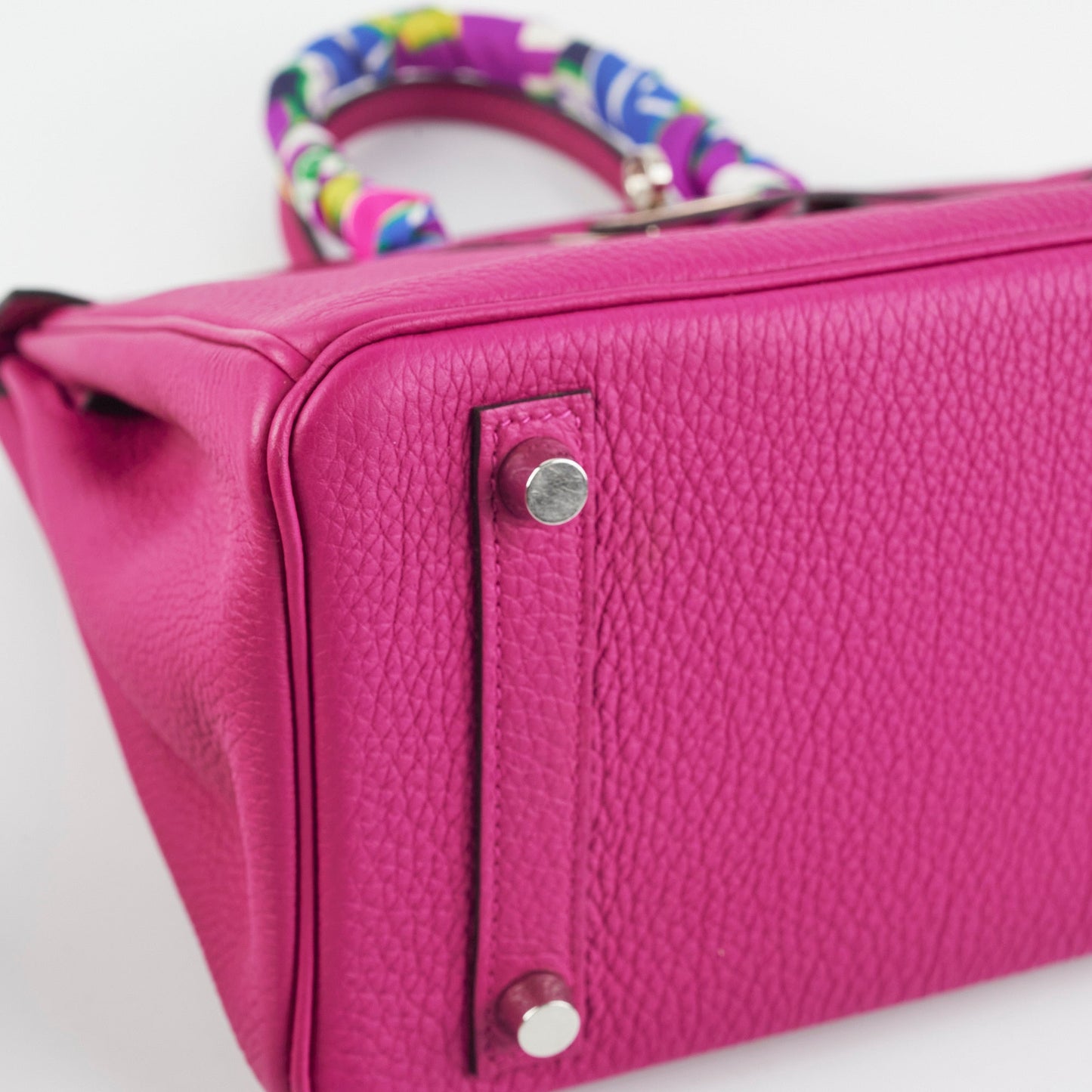 ITEM 35 - Hermes Birkin 25 Togo Rose Poupre - D Stamp