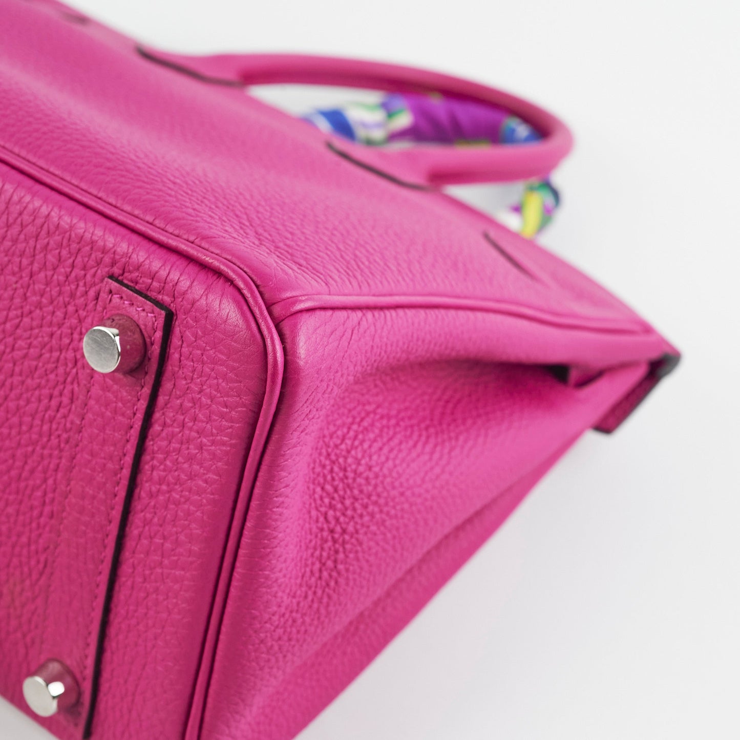 ITEM 35 - Hermes Birkin 25 Togo Rose Poupre - D Stamp