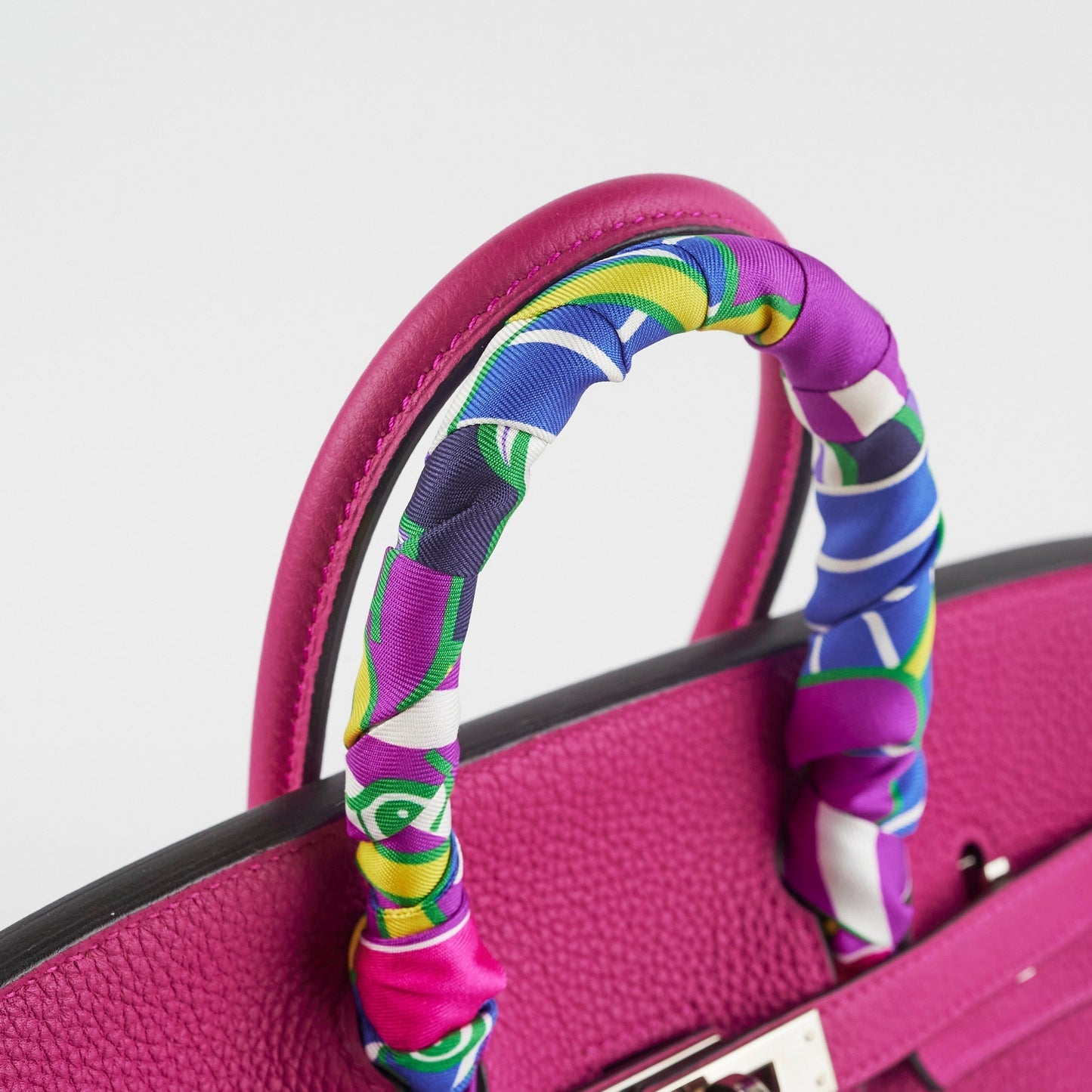 ITEM 35 - Hermes Birkin 25 Togo Rose Poupre - D Stamp