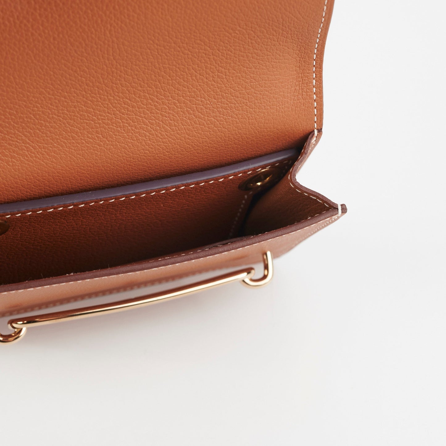 ITEM 37 - Hermes Roulis Slim Compact Gold Evercolour - B Stamp