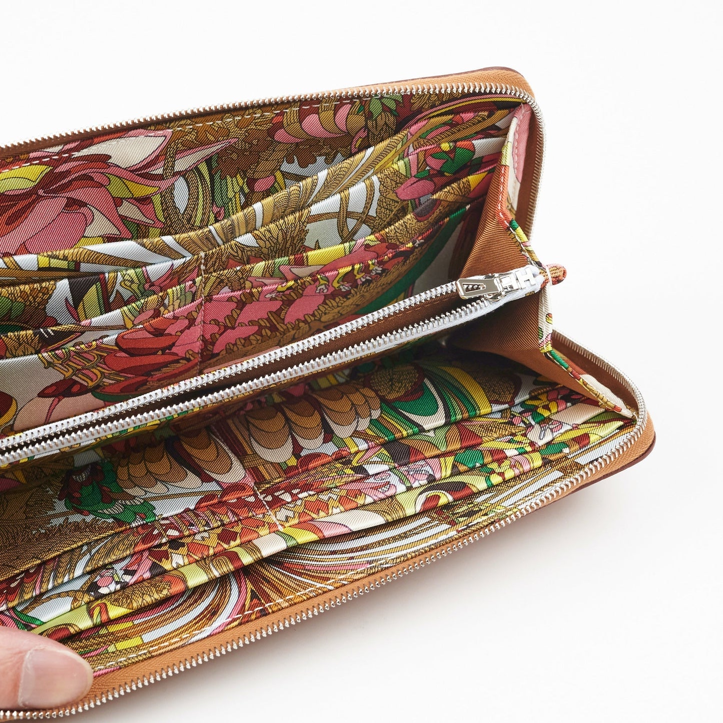 Hermes Zippy Wallet Gold Z Stamp