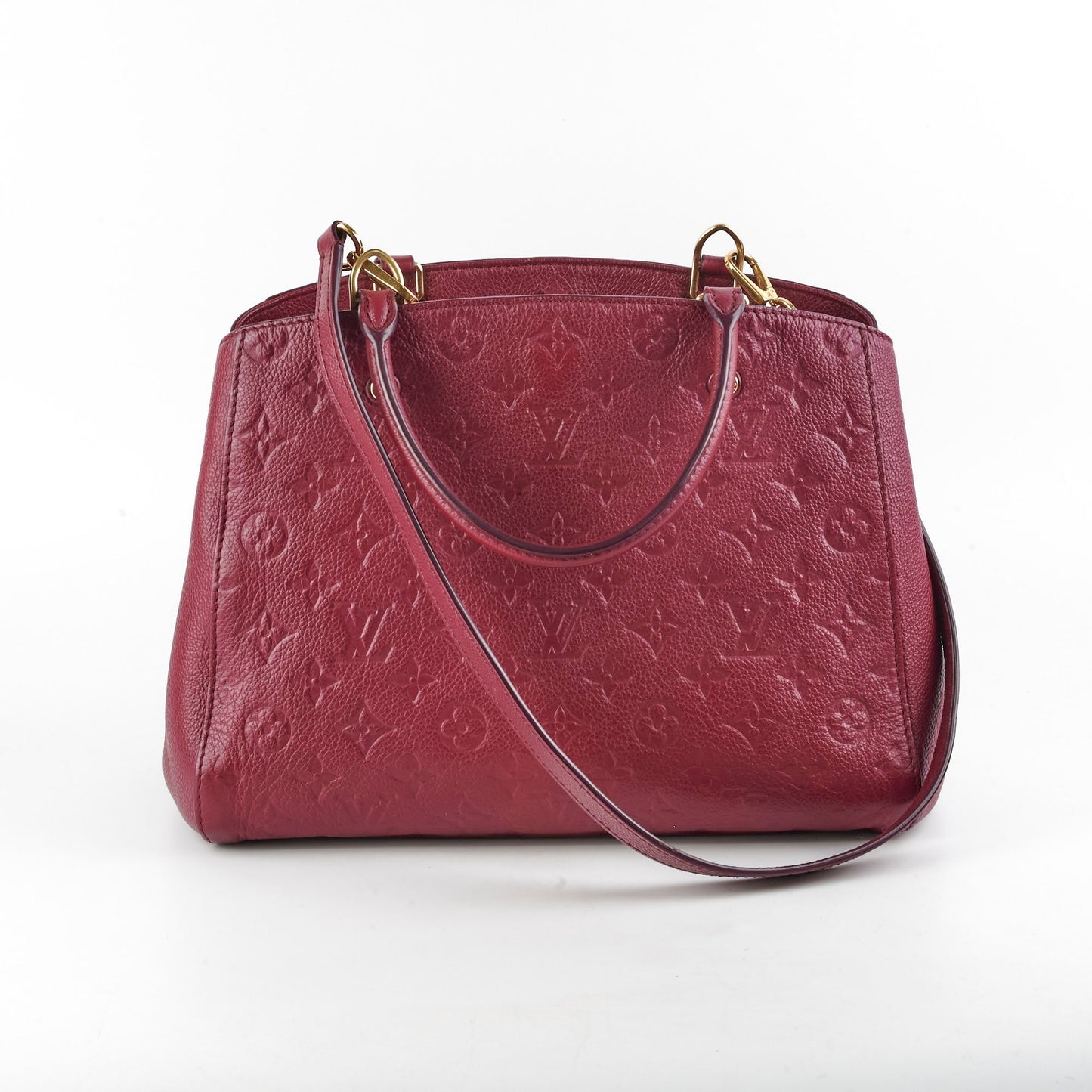 Louis Vuitton Empriente Montaigne Bag Burgundy