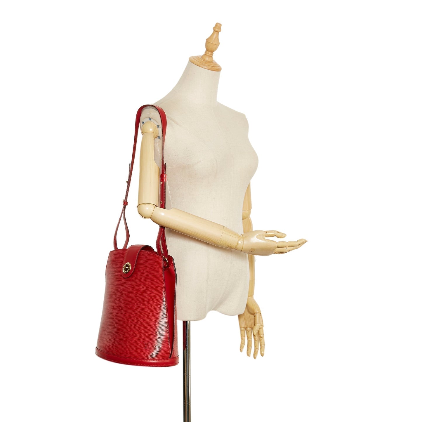 Louis Vuitton Cluny Red Epi