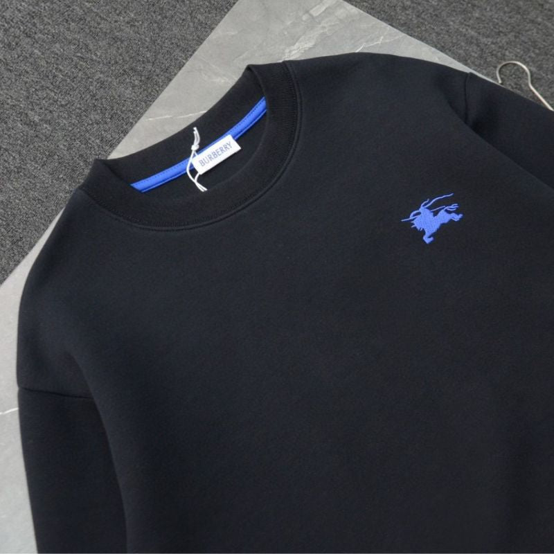 Burberry Small Logo Embroidery Casual Sweatshirt