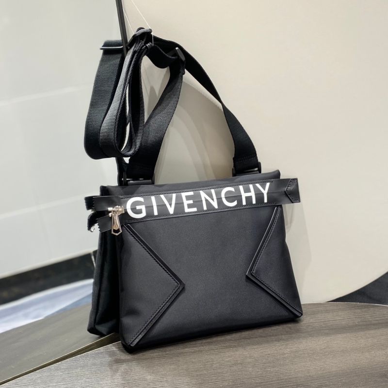 Givenchy Black Spectre Messenger Bag