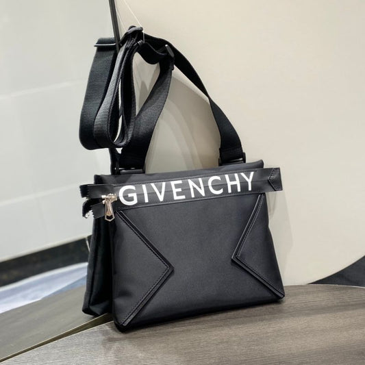 Givenchy Black Spectre Messenger Bag
