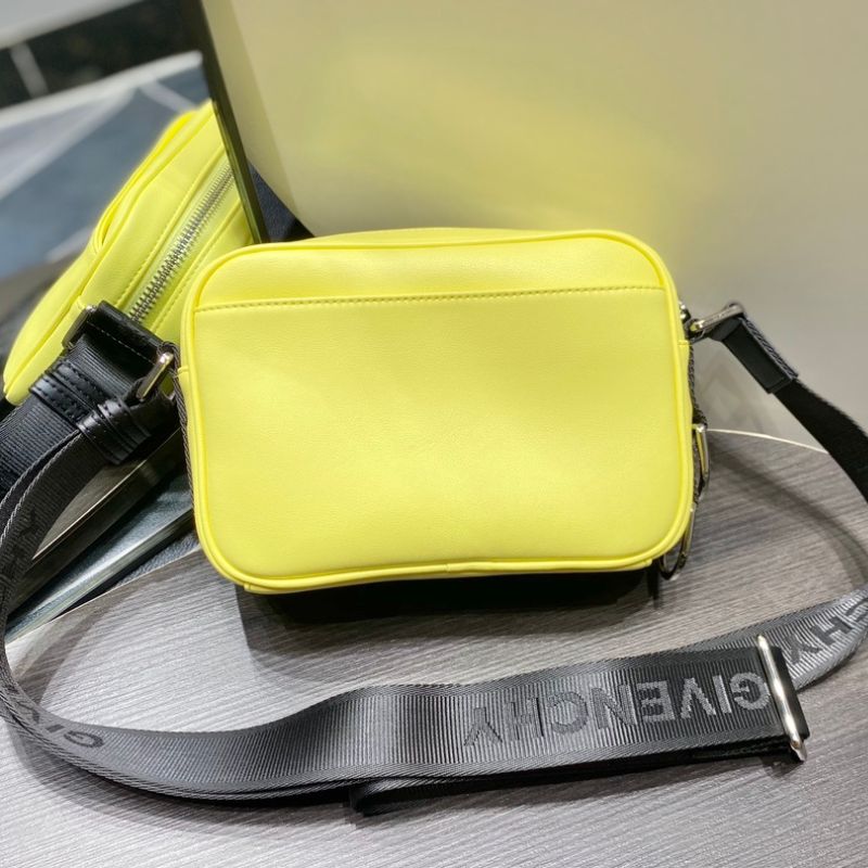 Givenchy Yellow Black MC3 Crossbody Bag