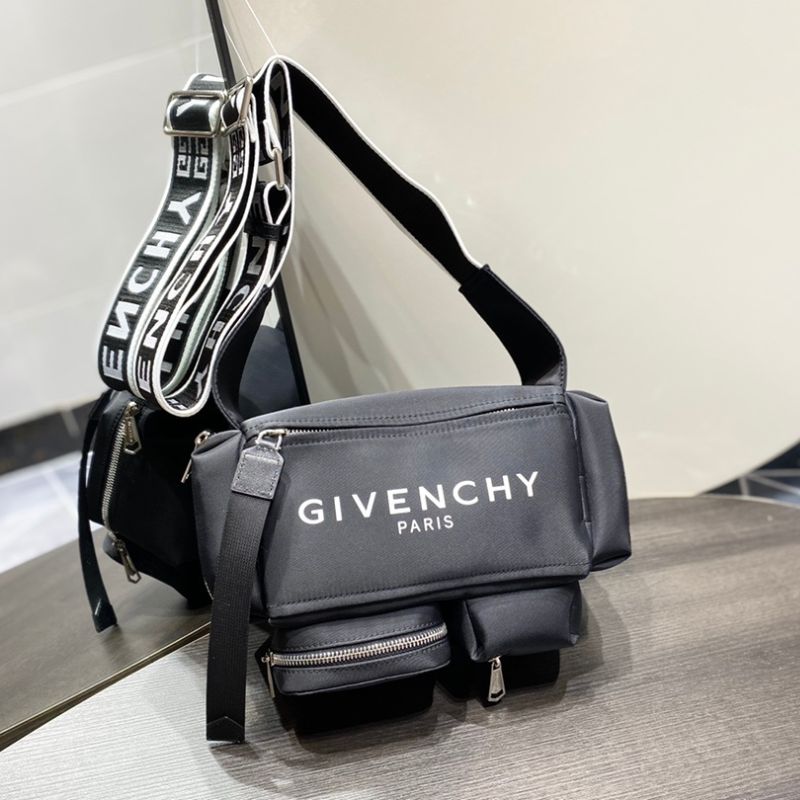 Givenchy Black Nylon Pandora Bum Bag