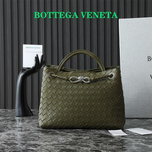 Bottega Veneta Andiamo Embellished Intrecciato Tote Bag