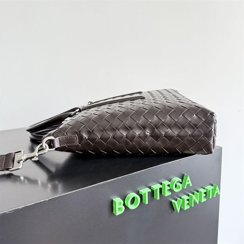 Bottega Veneta Intrecciato Leather Soft Briefcase