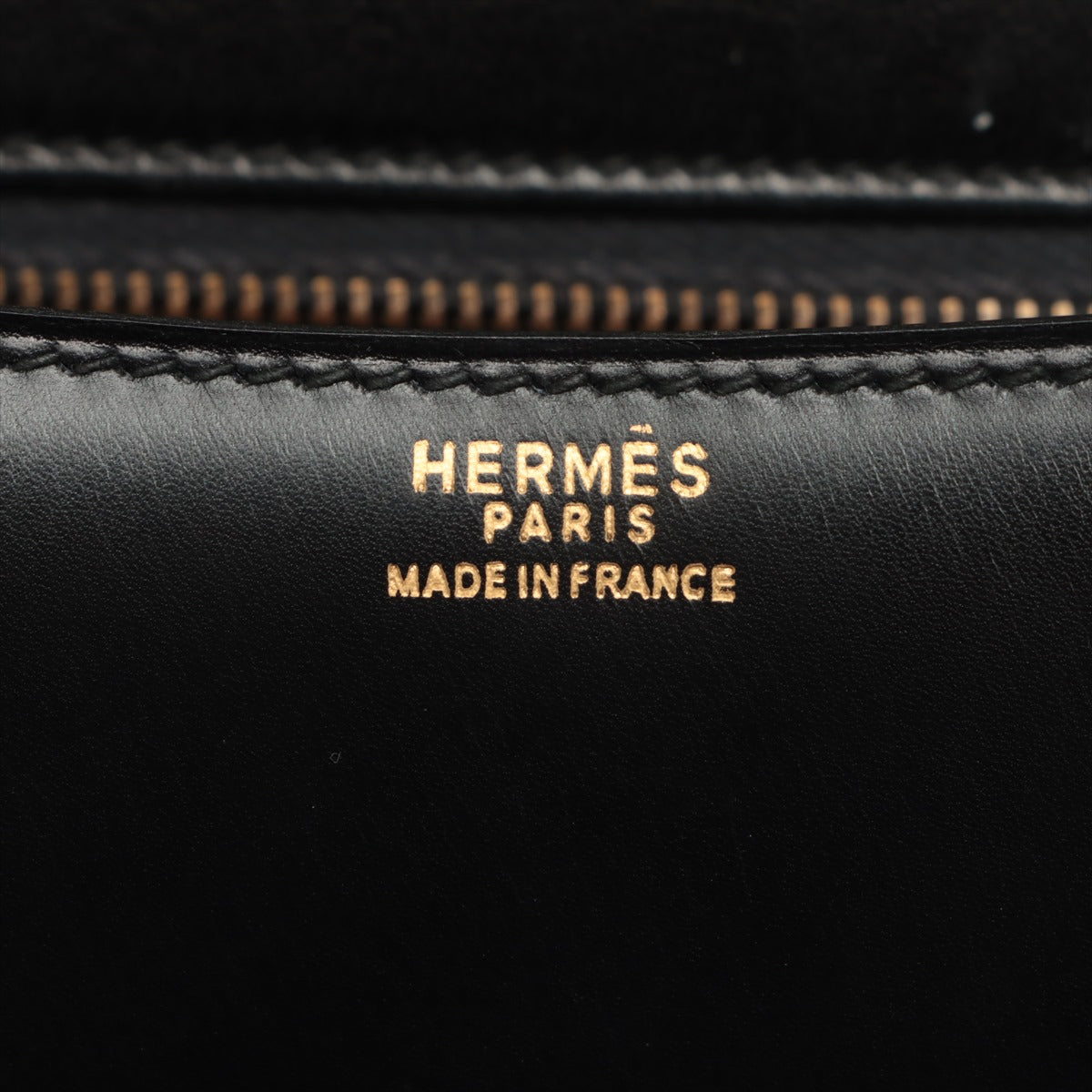 ITEM 30 - Hermes Constance 23 Box Calf Black- G Circle Stamp