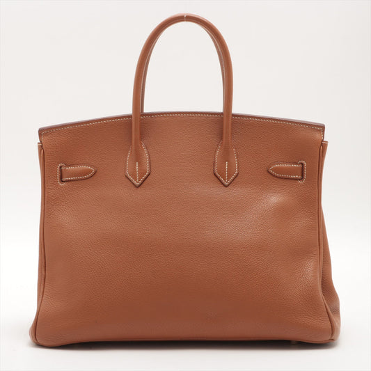 ITEM 13 - Hermes Birkin 35 Togo Gold Stamp E Square (2001)