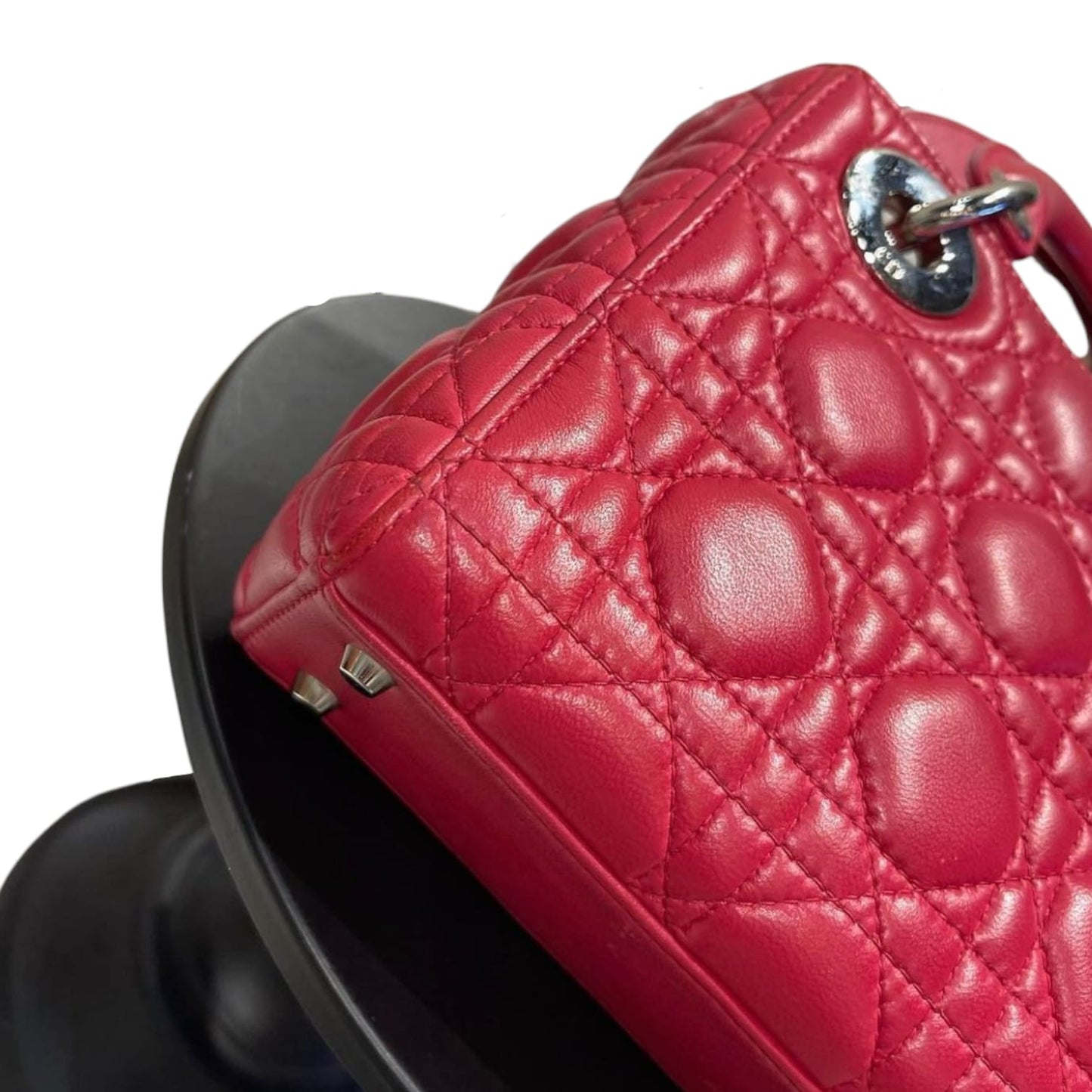 Mini Lady Dior Lambskin Pink SHW